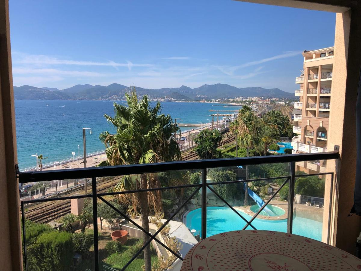 Cannes Apartment With Sea View, Aircondition And Parking 外观 照片