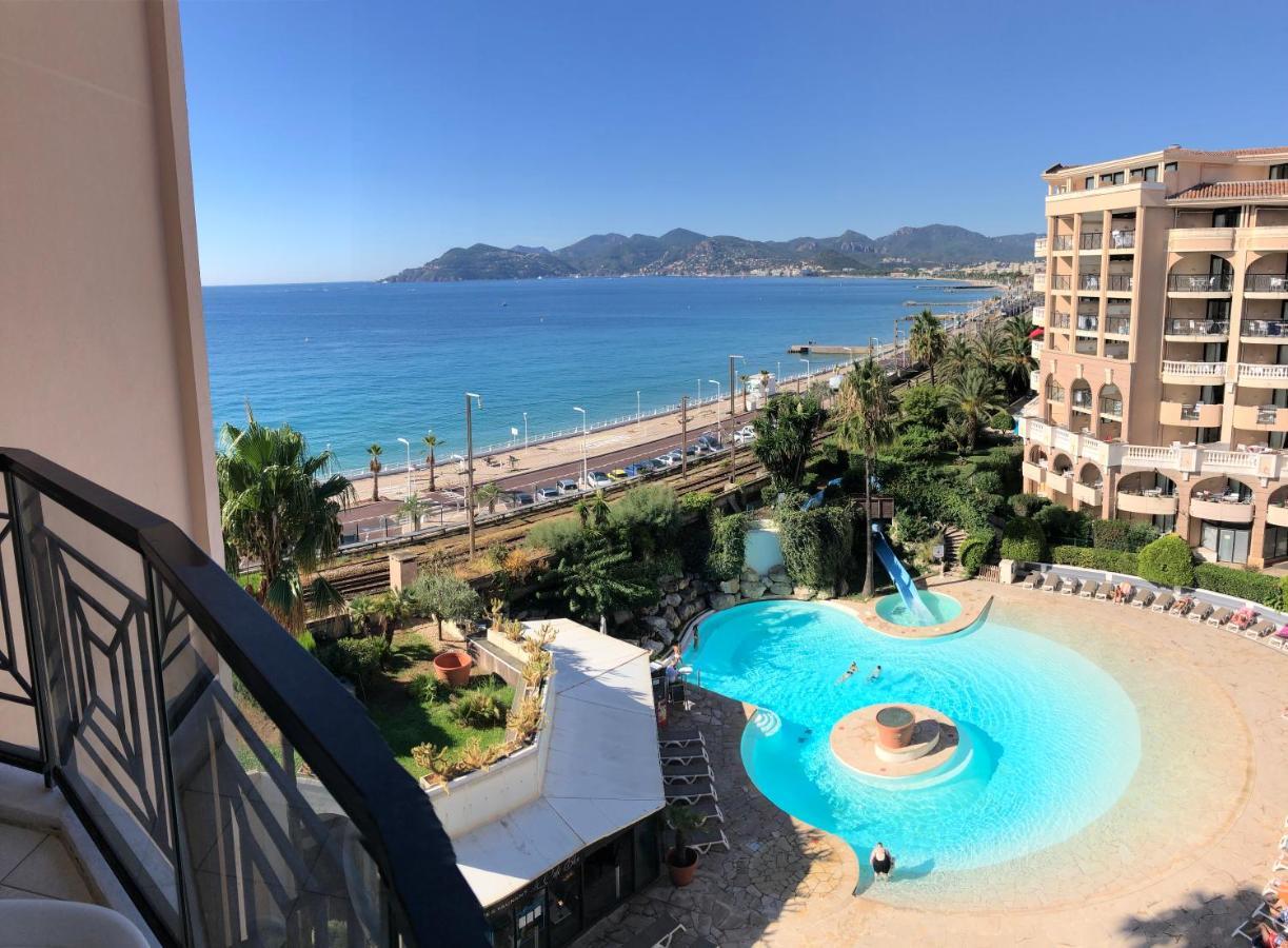 Cannes Apartment With Sea View, Aircondition And Parking 外观 照片
