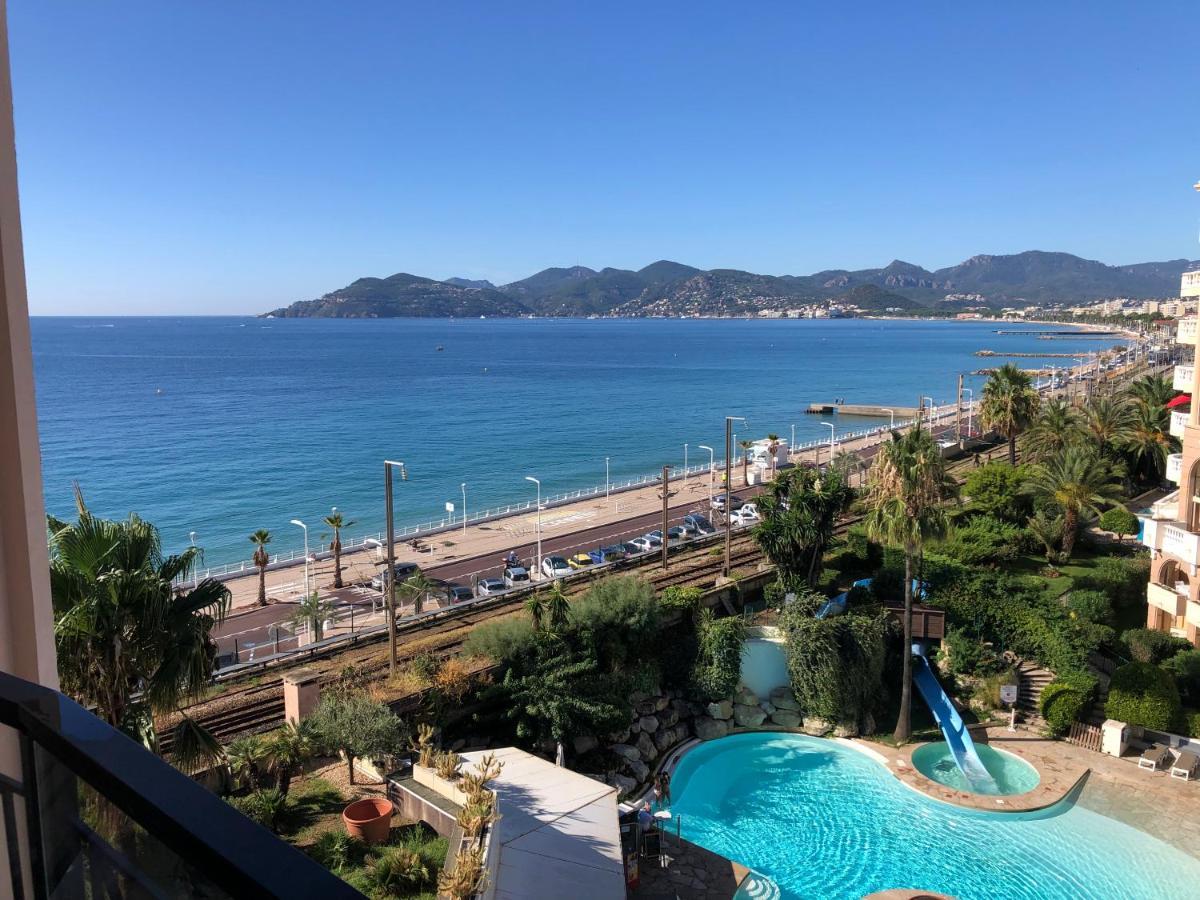 Cannes Apartment With Sea View, Aircondition And Parking 外观 照片