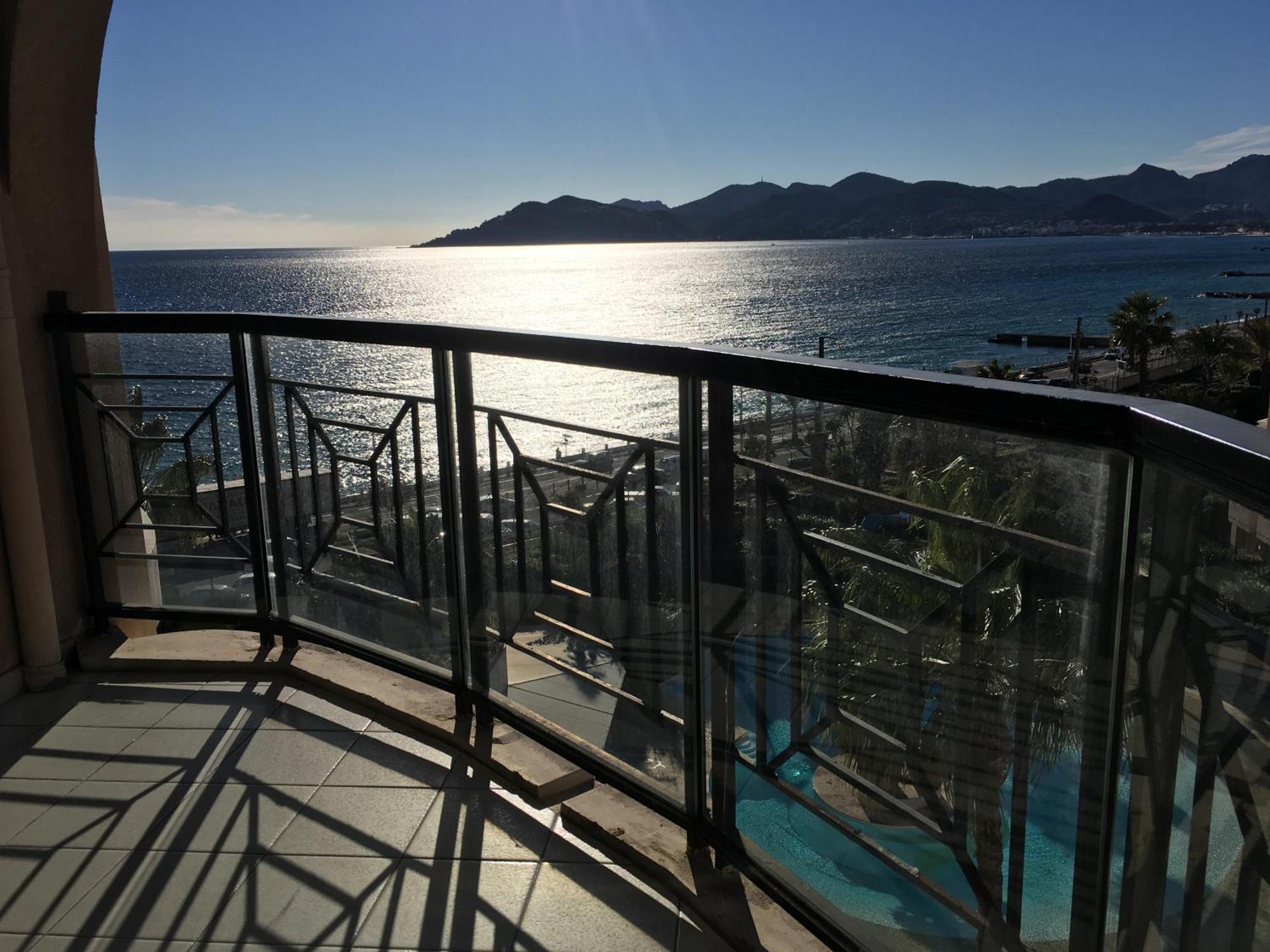 Cannes Apartment With Sea View, Aircondition And Parking 外观 照片