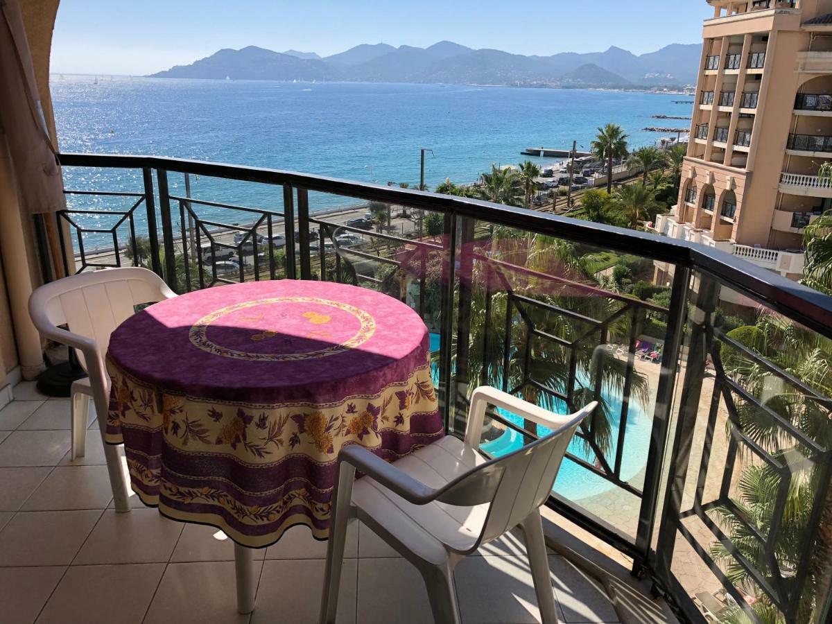 Cannes Apartment With Sea View, Aircondition And Parking 外观 照片